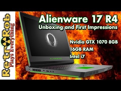 Alienware 17 R4: Unboxing, First Impressions and How to Fix Alien FX Lighting
