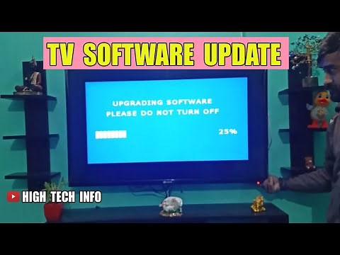 HOW TO UPDATE / UPGRADE TV SOFTWARE - TV FIRMWARE UPDATE