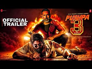 Pushpa 3 - Official Trailer | Allu Arjun | Akshay Kumar | Rashmika Mandanna | Vijay Devarakonda