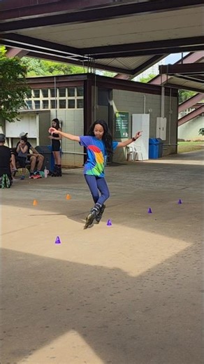 Preparing for our end-of-semester performance. #rollerskating #skates