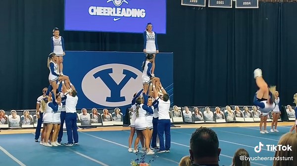 Pyramid Showcase Routine by BYU Cheerleaders