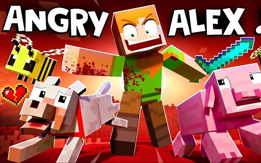 "ANGRY ALEX" Minecraft Animation Music Video