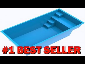 Fiberglass Pool Shells for Inground Pools Fast Installation Saltwater & Weather - B0CTHHGL66