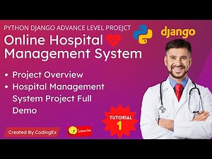 Hospital Management System Project Using Python Django | Project Overview and Demo