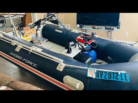 Hydro Force Inflatable Boat Modifications Completed