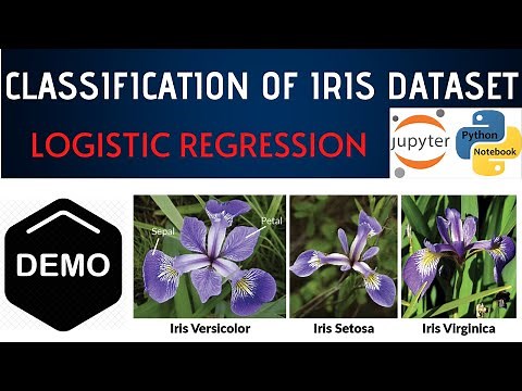 Example of Machine Learning Classification technique on Iris Dataset using Logistic Regression