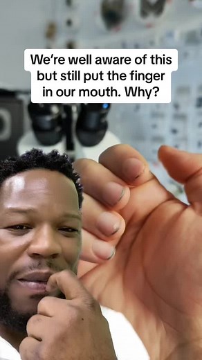 Exploring Bacteria Under Nails with Microscope