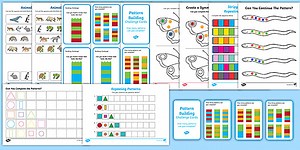 Working with Patterns - Maths Pack for Grade R