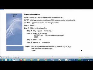 Python Programming for Fixed Point Iteration