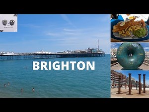 Brighton Beach, England, UK | A Quick Tour 4K - The most lively beach in the UK