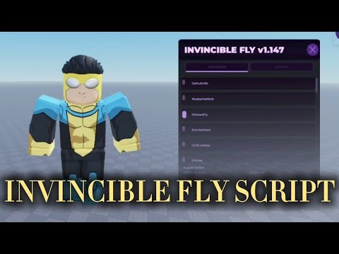OP Roblox FE Fly Script (Invincible GUI) 2026