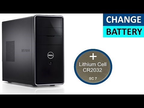 Change battery on Desktop PC - PC Battery change