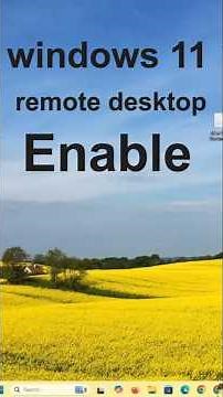 How to Enable Remote Desktop in Windows 11 | Step-by-Step Guide