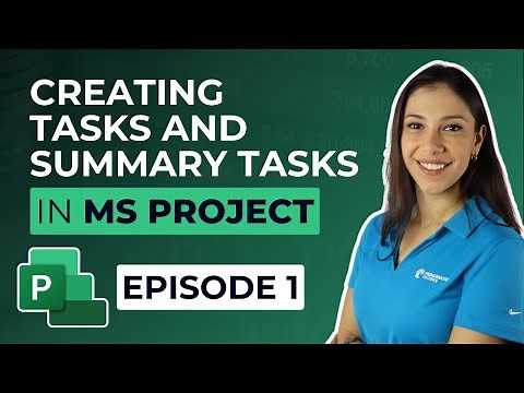 Microsoft Project Tasks Made Easy! Tutorial for Beginners (Ep. 1)