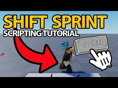 How to Make Shift to Sprint in Roblox Studio - Roblox Scripting Tutorial