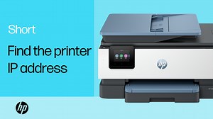 Find the printer IP address