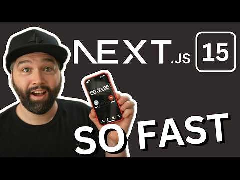 FASTEST way to build apps with Next.js 15