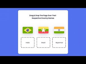 Flags Game With Javascript | HTML, CSS & Javascript Project