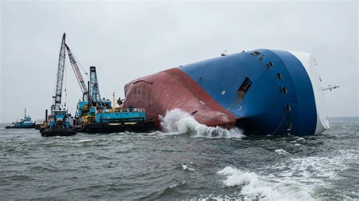 How small waves can capsize huge ships, resonance, rolling, and a hidden stability trap