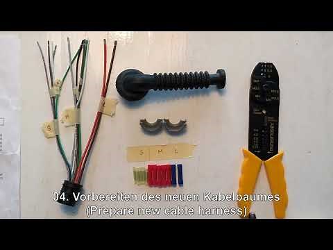 Opel Zafira B Türkabelbaum reparieren.