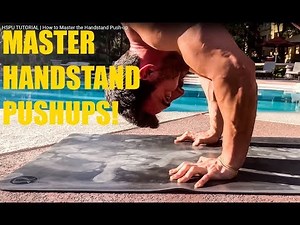 Handstand Push-up Progression- pushups tutorial