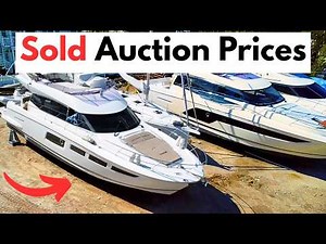 How much do Auctioned Boats Sell for? Salvage Boats with Winning Bid Prices! | HarborYachts