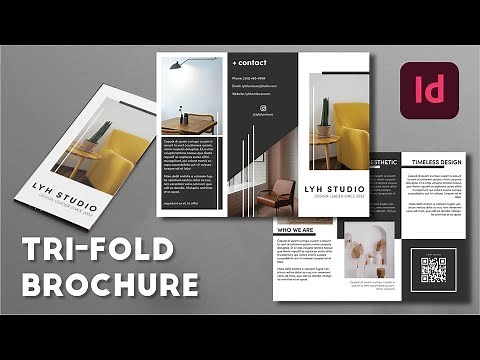 How to make Tri-fold Brochure in InDesign (Step-by-step)