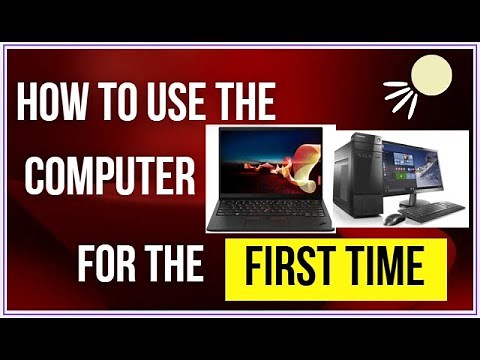 How to use the computer for the first time, a learner's guide for beginners - Digital School