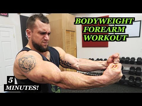 Intense 5 Minute At Home Forearm Workout #2