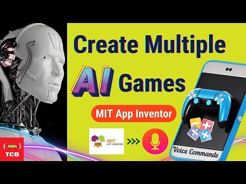 Create AI Games App Using Voice Commands in MIT App Inventor 2 | Tutorial