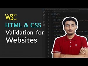 How to validate HTML & CSS Code and Fix Errors for websites || W3C validation