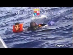 Dramatic rescue of capsized Lampedusa migrants