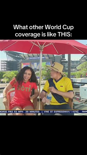 I think 5 hours of being in the heat started to get to us🤣🤣 #WorldCup #Philly #fifa #fypシ゚ #news