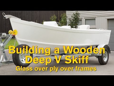 Building a Wooden Deep V Skiff