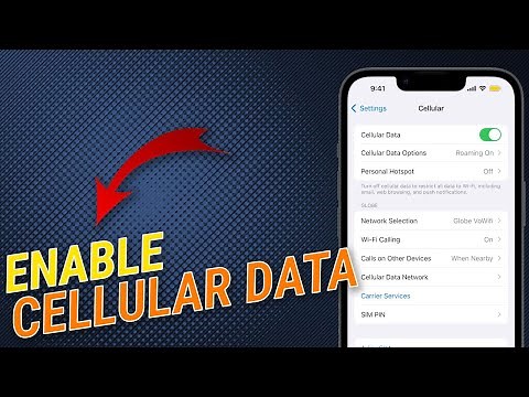 How To Enable Cellular Data On iPhone