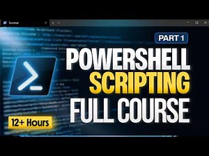 PowerShell Scripting Full Course for Beginners (Part 1) - Learn PowerShell Scripting