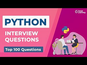 Python Interview Questions And Answers | Python Careers | Python Programming | Great Learning