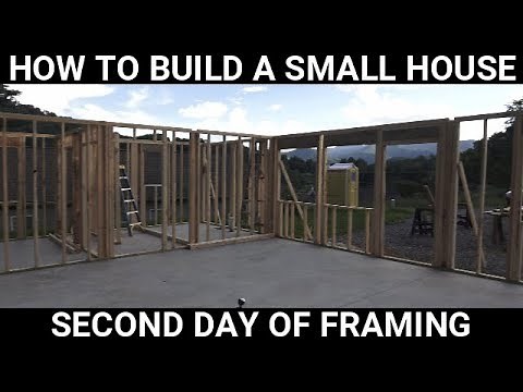 Framing a house step by step