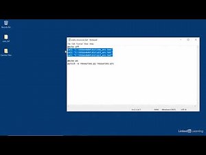 03 Create a batch file to load Python bindings
