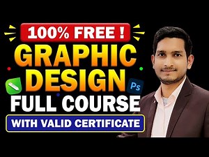 Graphic Design Full Course - With FREE CERTIFICATE