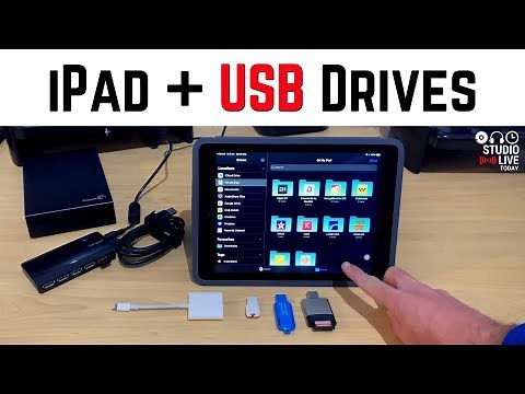 How to use USB drives with an iPad/iPhone