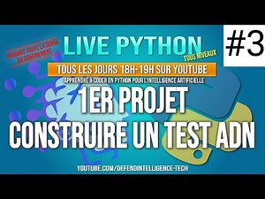#3 Learn to code in Python for Artificial Intelligence - 1st Project: Coding a DNA Test