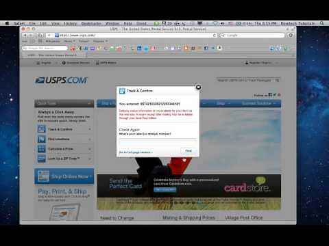 How to Track a USPS Package