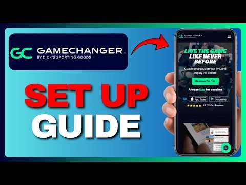 How To Set Up GameChanger For Baseball - Step-By-Step (Full Guide) 2026!