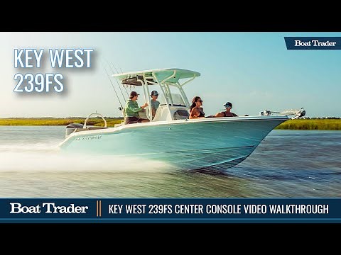 Key West 239 FS Center Console Walkthrough