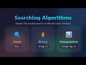 Searching Algorithms Explained: Linear, Binary & Interpolation Search for Beginners