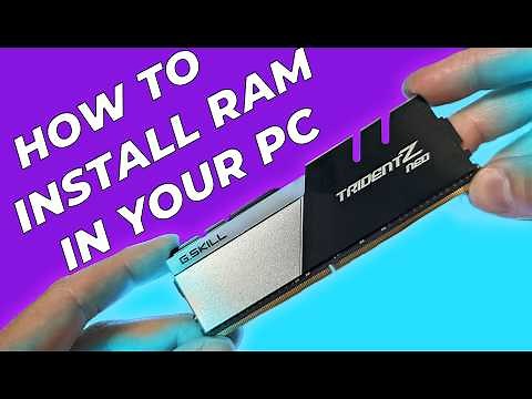 How to Install RAM in Your PC: A Beginners Guide