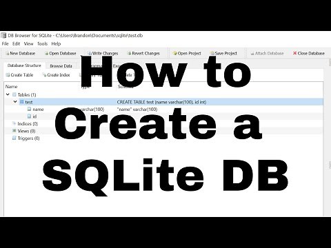 How to Easily Create a SQLite Database - Create Your First SQLite Database