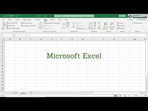 Statistical Data Analysis in Excel