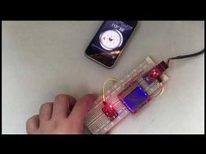 Arduino Compass using HMC5883L Magnetometer